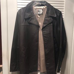 Men’s Brand “26 Red” Leather Jacket